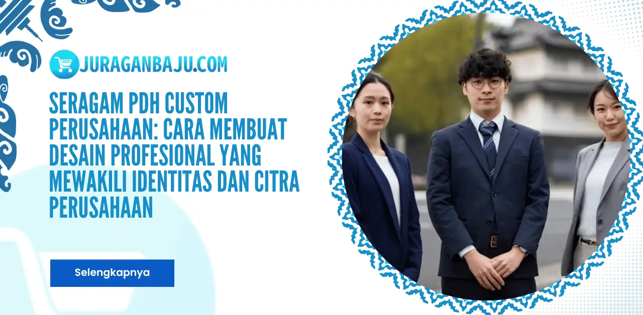 Seragam PDH Custom Perusahaan: Cara Membuat Desain Profesional yang Mewakili Identitas dan Citra Perusahaan
